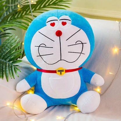 Anime Doraemon Kawaii Plush Toy – Soft Stuffed Animal Doll, Birthday Gift for Kids & Girlfriend