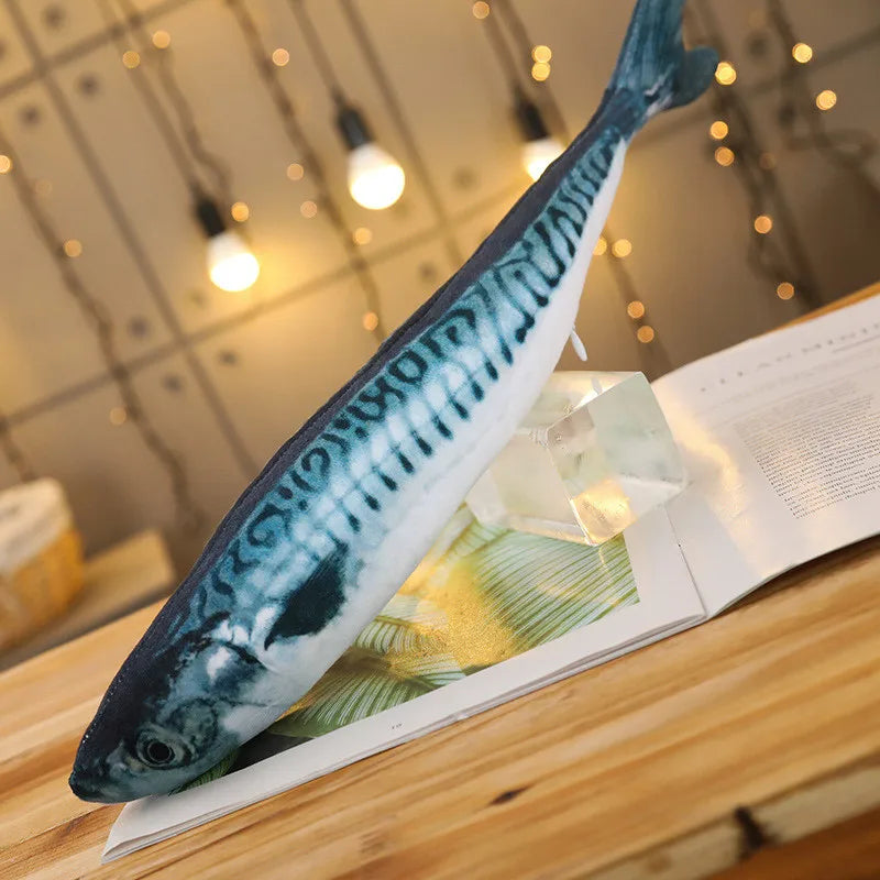 Creative Plush Fish Pillow Toy - Soft Simulation Carp Plush for Cats, Kids & Fun Gifts