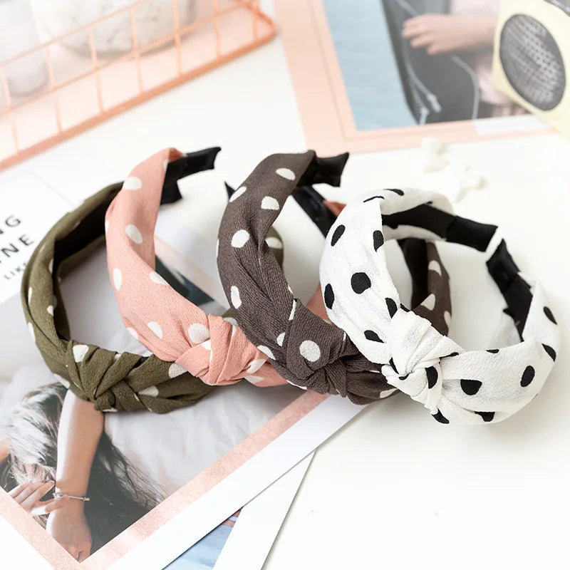 Flower Print Scrunchies — Large Elastic Hair Ties & Bow Ponytail Holders for Women and Girls