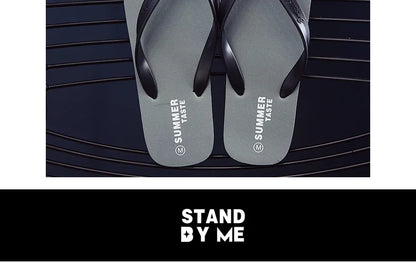 Men’s Summer Beach Sandals – Anti-Slip, Breathable Casual Flip Flops & Outdoor Slippers for Couples