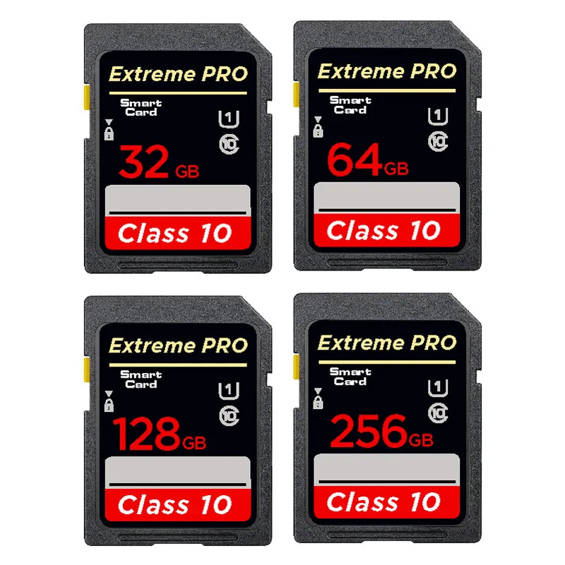 High-Speed Class 10 SD Card – 8GB, 16GB, 32GB, 64GB, 128GB, 256GB for Camera, SDA1HC & SDA1XC Flash Memory Card