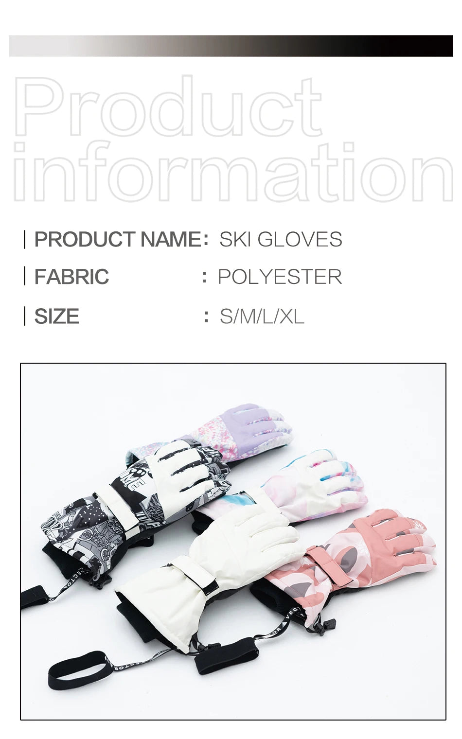 2-in-1 Extra Thick Ski Gloves – Waterproof, Windproof Winter Mittens for Men & Women