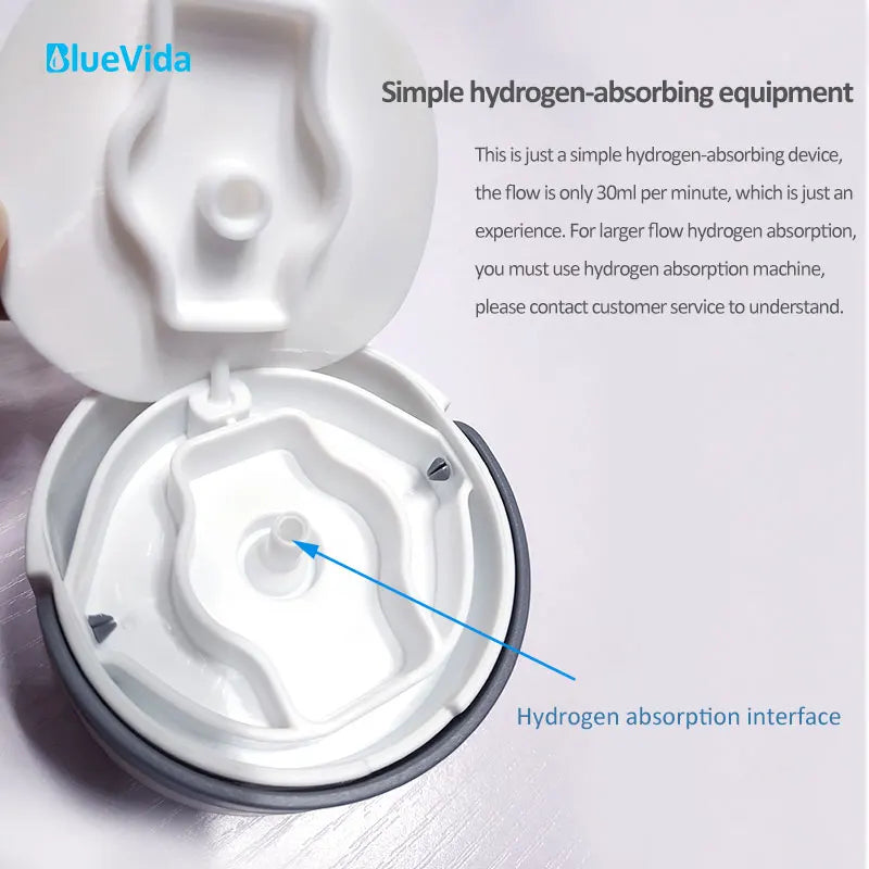 BlueVida SPE&PEM Hydrogen Water Generator - High Concentration, 2 Work Modes & Self-Cleaning, Hydrogen Absorption