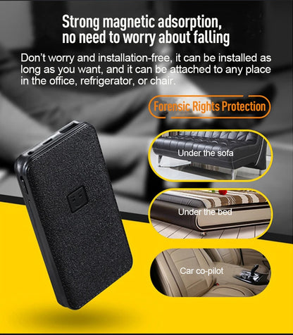 8-64GB Digital Voice Recorder – Hidden Sound-Activated Espia Dictaphone with Magnet, Long-Distance Recording, MP3 & U-Disk