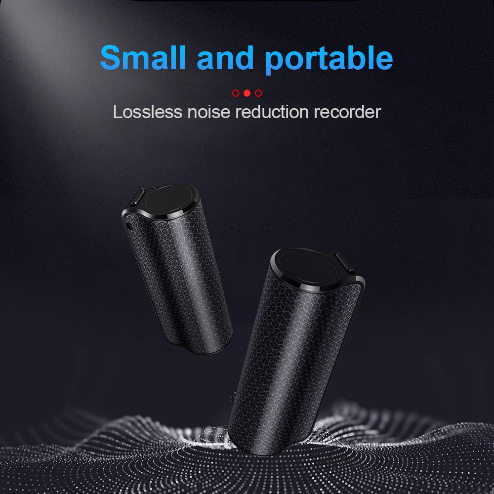 40Days Mini Digital Voice Recorder Pen – 8/16/32GB Audio MP3 Player with Magnetic Activation