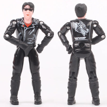1/18 Scale 3.75" Motorcycle Racer Action Figure – Villopoto #5, Dungey #199, Pastrana Bike Model Collectible Toy