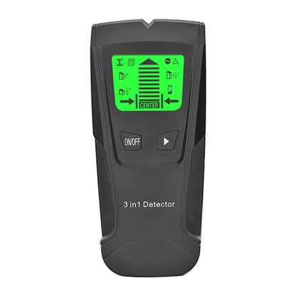 3-in-1 Wall Metal Detector – Professional Deep Scan for Metal, Wood Studs, AC Voltage & Live Wires