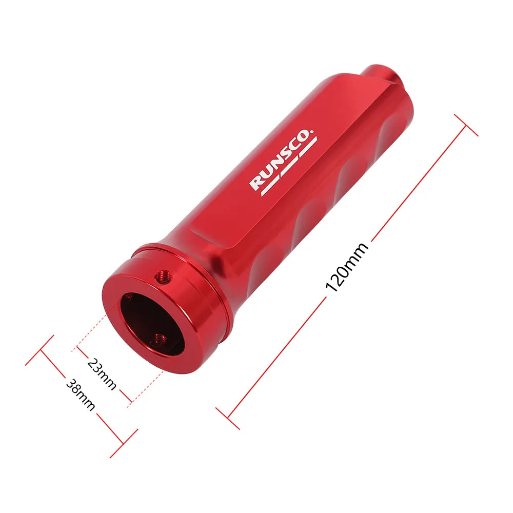 Aluminum Car Hand Brake Sleeve Handle Cover - Anti-Slip Decoration & Protector