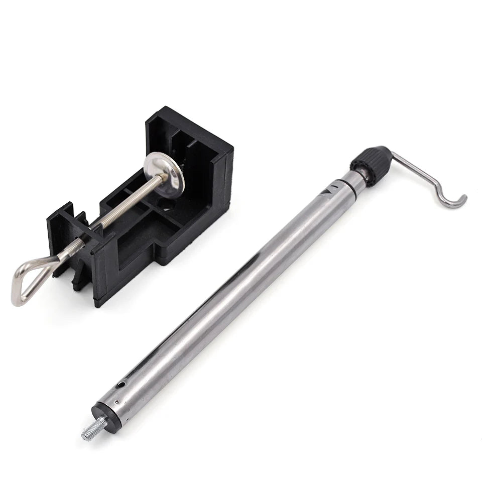 NEWONE Clamp-On Flex Shaft Rotary Grinder Stand – Holder & Hanger for Dremel Tools Accessories