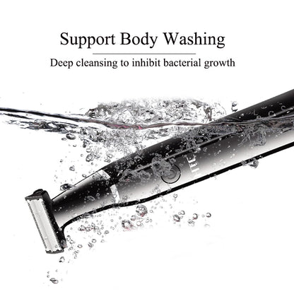 HTC Black Friday Cyber Monday Deals 2022 – Hybrid Electric Face & Body Trimmer for Men, Pubic Hair Shaver