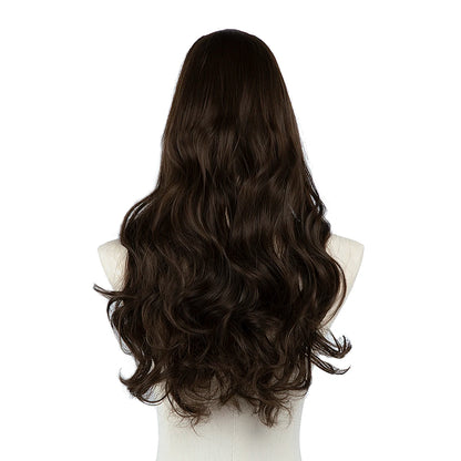 Synthetic U-Part Clip-in Hair Extensions – Long, Straight, Thick Blonde Hairpieces (16, 20, 24 Inch)
