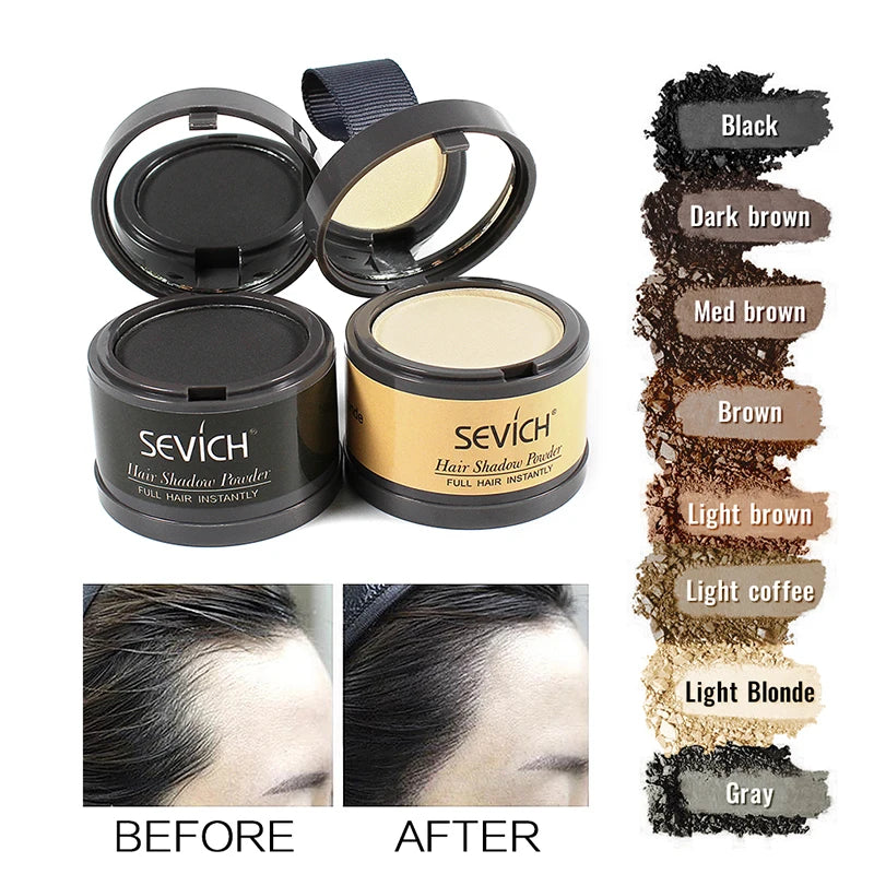 Sevich Hairline Powder 4g — Natural Hairline Shadow Makeup Hair Loss Concealer Unisex