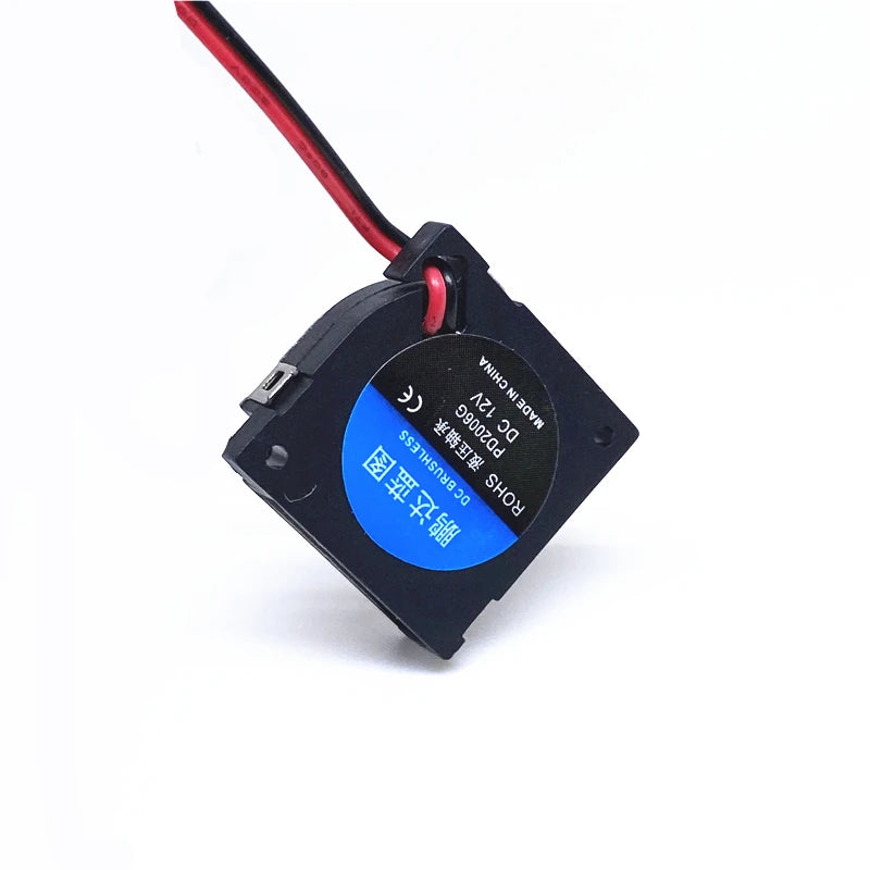 20×20×6mm Mini Blower Fan - 5V/12V 11000RPM Ultrathin 2-Pin 3-Pin 4-Pin PWM Laptop Cooling Fan