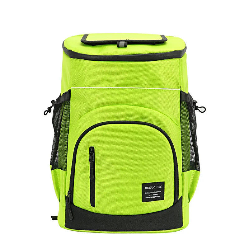 DENUONISS 33L Cooler Bag – Soft Insulated Backpack for 36 Cans, Leak-Proof Food & Beer Storage for Travel & Beach