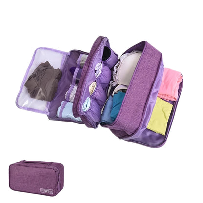 Hanging Travel Toiletry Bag | Organizer Kit for Men & Women with Cosmetics & Makeup Storage