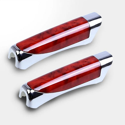 Universal Wooden Anti-Slip Handbrake Covers – Auto Gear Shift Collars for Honda, Toyota, VW & Hyundai Car Decoration