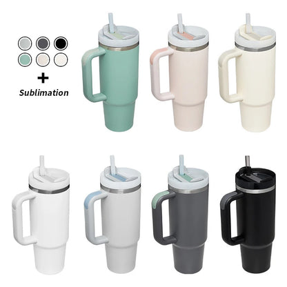 H2.0 Customizable Outdoor  Flowstate Tumbler with Handle - Available in 20oz, 30oz, & 40oz