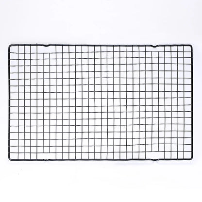 FAISDU Single Layer Stainless Steel Cooling Rack — BBQ Bread Cake Drip Dry Rack Baking Grid Pan Kitchen Tool