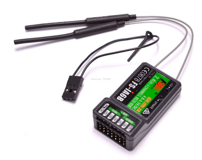 FlySky FS-IA10B/IA6B/X6B/FS-A8S Receiver – Compatible with i6, i10, CT6B, T6, TH9X Remote Control Transmitters