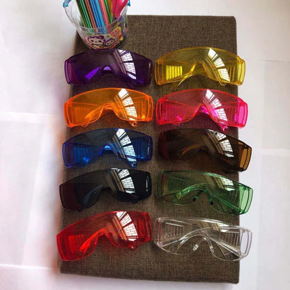 Unisex Cycling Sunglasses: Vented Goggles for Outdoor Sports - Windproof, Dustproof, UV Protective Eyewear for Enhanced Eye Protection