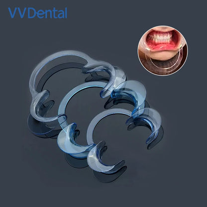 VVDental 5PCS C-Shape Mouth Retractor Set – Dental Lip & Oral Opener Spreader Tool for Orthodontic Cleaning & Dental Care