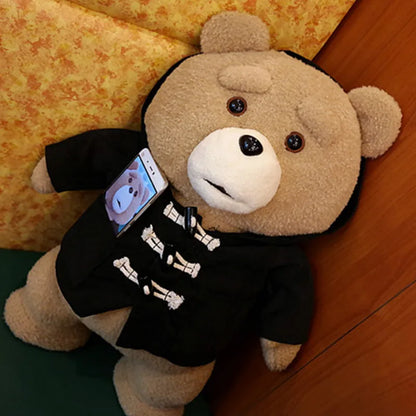 Ted 2 Movie Teddy Bear Plush Toy - 45cm Soft Stuffed Animal Birthday Gift with Apron