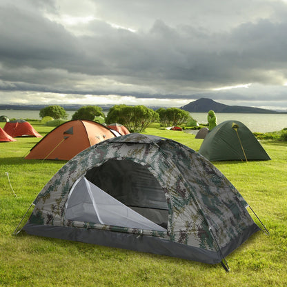 Tomshoo Ultralight Camping Tent – 1/2 Person Single Layer Portable Hiking Tent, Anti-UV Coating UPF 30+ for Outdoor, Beach, and Fishing Use