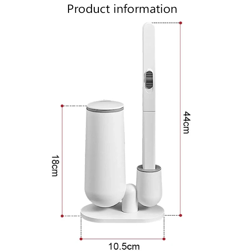 XiaoGui Disposable Toilet Brush Set - Replacement Cleaning Brushes for Bathroom & Household Use