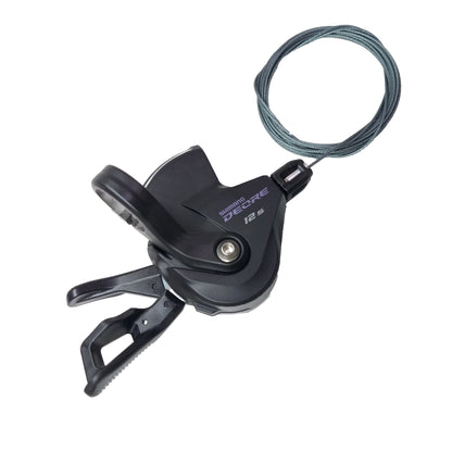 New Original SHIMANO DEORE RD-M6100-SGS Rear Derailleur 1x12-Speed SHADOW RD + RAPIDFIRE PLUS Right Shift Lever 12V 12S