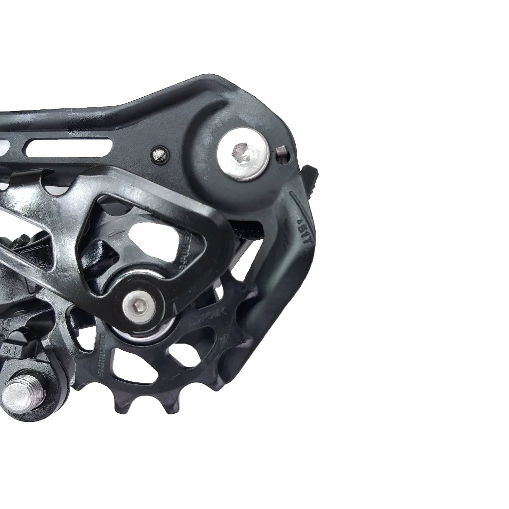 New Original SHIMANO DEORE RD-M6100-SGS Rear Derailleur 1x12-Speed SHADOW RD + RAPIDFIRE PLUS Right Shift Lever 12V 12S