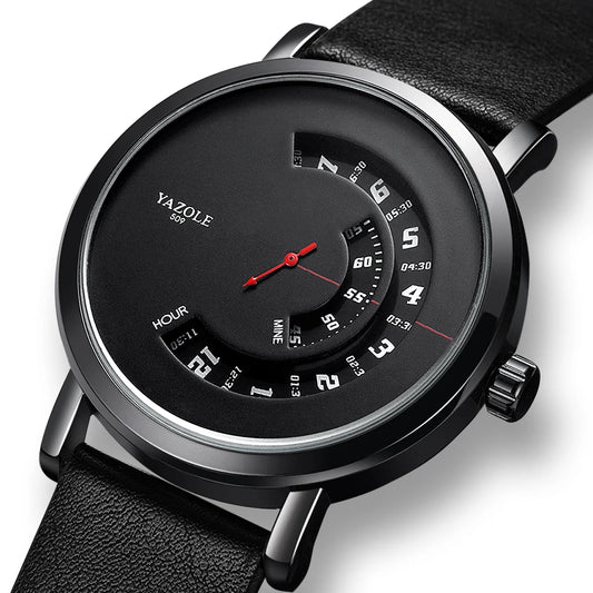 UTHAI CQ57 Men’s Quartz Wrist Watch – Leather Strap, Sport Business Casual, Waterproof, Top Brand, New 2020