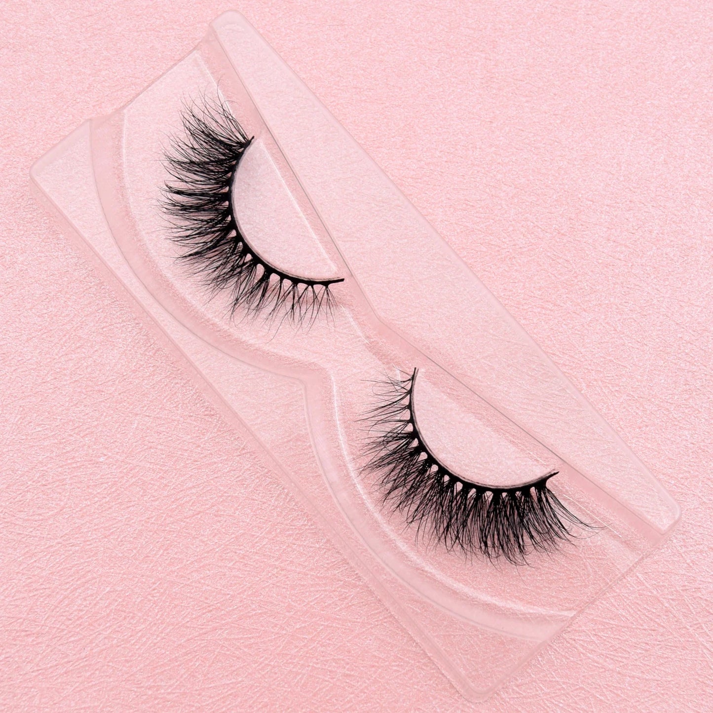 Visofree 3D Mink Eyelashes – Thick Handmade Full Strip Cruelty-Free False Lashes for Makeup M56