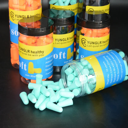 Foam Ear Plugs for Sleep – Noise Reduction, Music Cancelling, Anti-Noise Insulation Earplugs