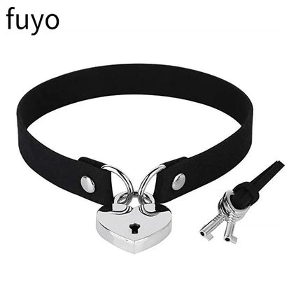 New Spike Choker Necklace – Punk Faux Leather Collar with Big Rivets, Studded Goth Style for Women & Men