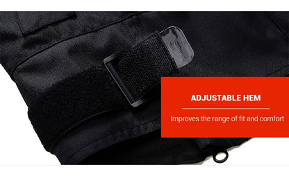 DUHAN Windproof Motocross Jacket & Pants for Men – Wear-Resistant Motorcycle Gear with Body Armor, Winter Moto Clothing