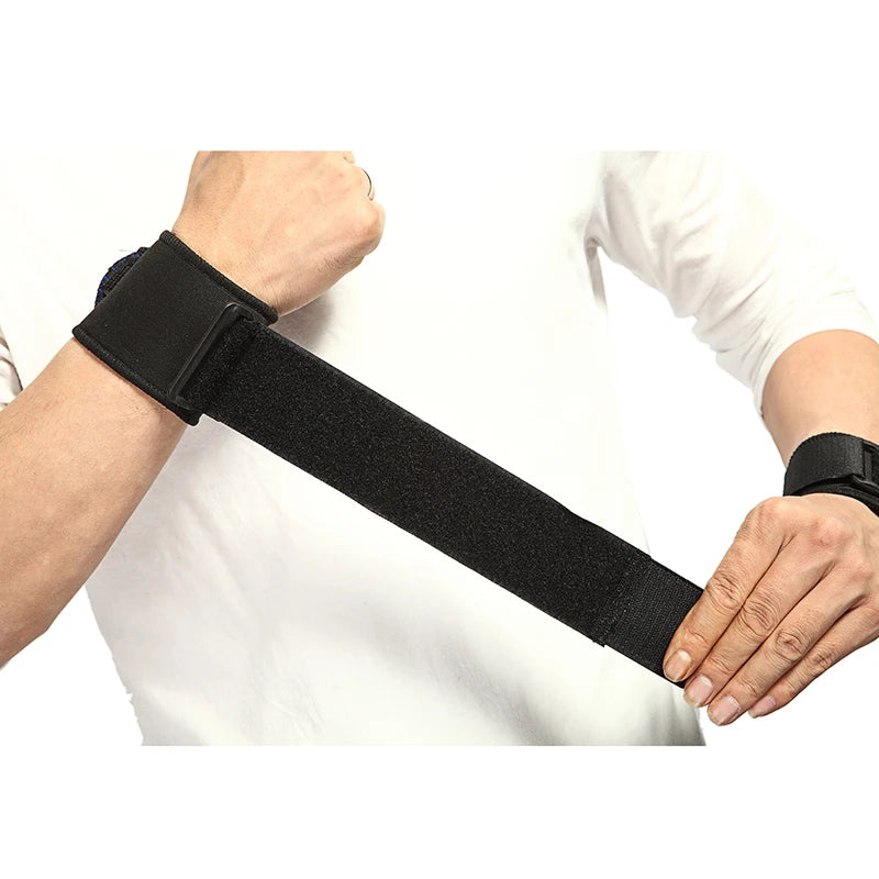 Adjustable Soft Wristbands – Wrist Support Bracers for Gym Sports, Carpal Protector, Breathable Wrap Band for Safety