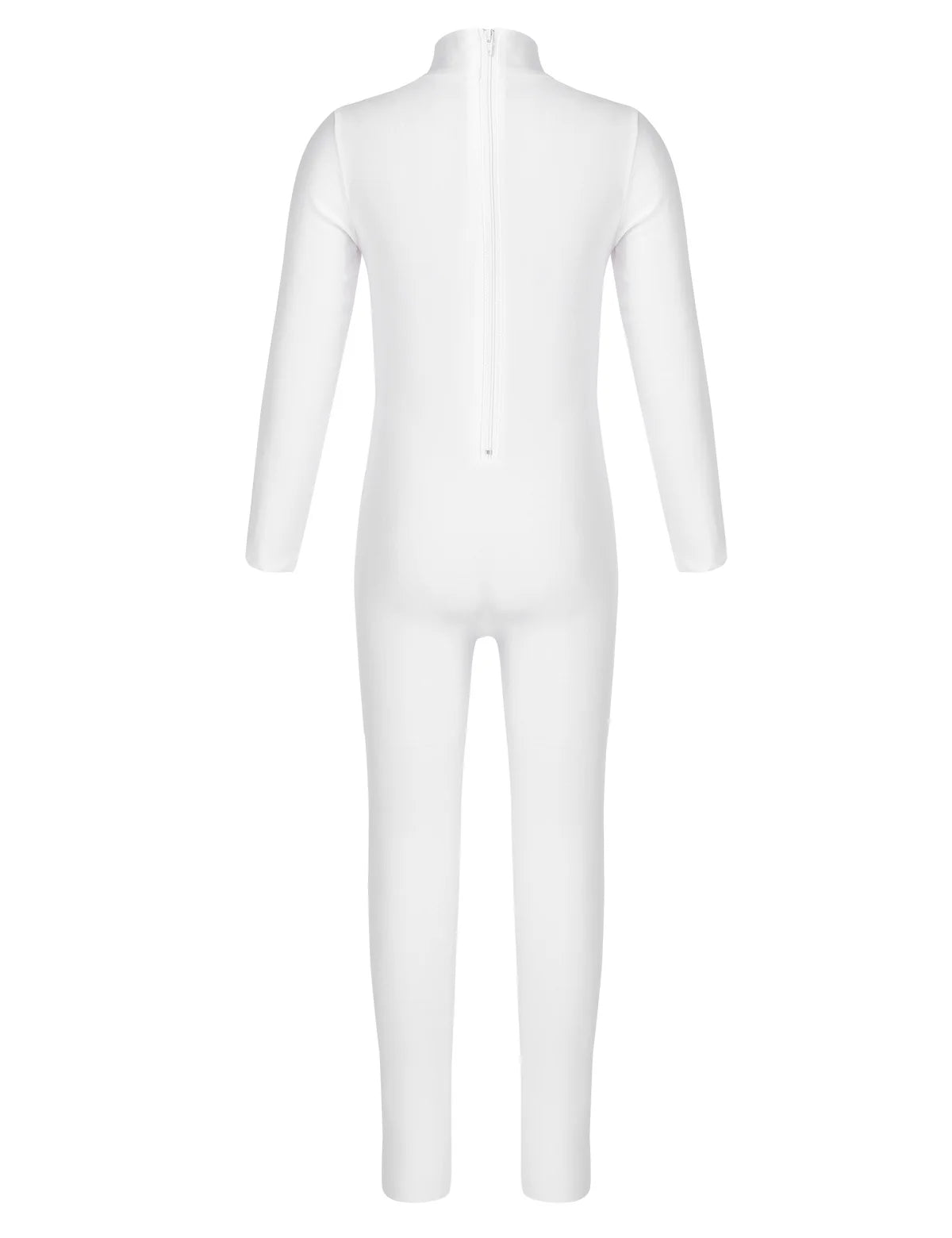 Kids Girls Full Body Gymnastics Bodysuit, Ballet Dance Jersey Leotard, Jumpsuit Sports Unitard, Children Dancewear and Sportswear