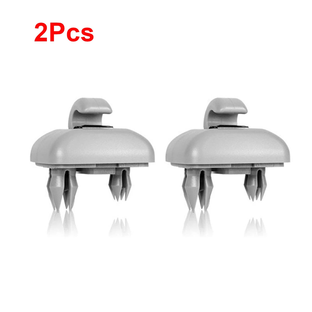 Audi Interior Sun Visor Hook Clip Replacement – 8E0857562A / 8U0857562 for A1 A3 A4 A5 A7 Q3 Q5 S4 S5 (Grey/Black/Beige)