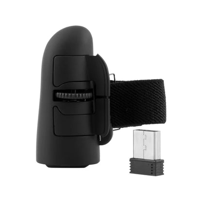 Universal 2.4GHz USB Wireless Finger Rings Optical Mini Mouse - 1600DPI for Notebook, Laptop, Tablet, Desktop PC