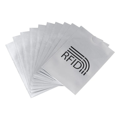 10PCS RFID Credit Card Protector Sleeves – Anti-Theft Blocking Skin Case Covers for Bank Cards, New Hot Sale