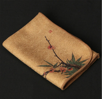 Absorbent Cotton Tea Towel – Thickened Household Kitchen Cleaning Cloth for Dishes & Table
