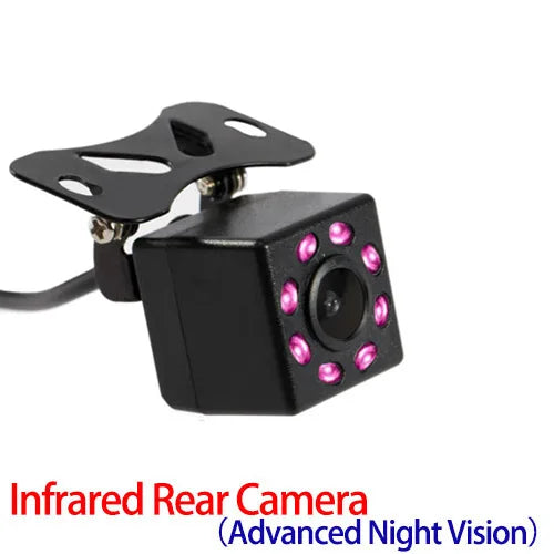 Hippcron HD Car Rear View Camera with 4 LED Night Vision – 170° Waterproof CCD Reversing & Parking Assist Auto Monitor