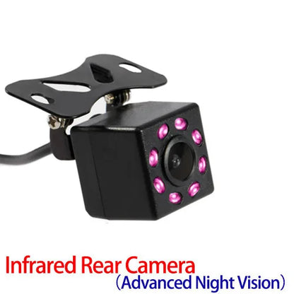 Hippcron HD Car Rear View Camera with 4 LED Night Vision – 170° Waterproof CCD Reversing & Parking Assist Auto Monitor