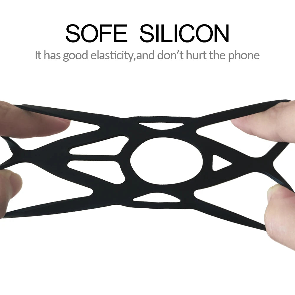 Anti-Slip Silicone Replacement Strap for Cell Phone Mount Holder: Secure Grip for Bike, Bicycle, Motorcycle Handlebars