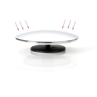 2PC 360° HD Frameless Blind Spot Mirrors – Ultrathin Wide-Angle Convex Rear View Car Accessories