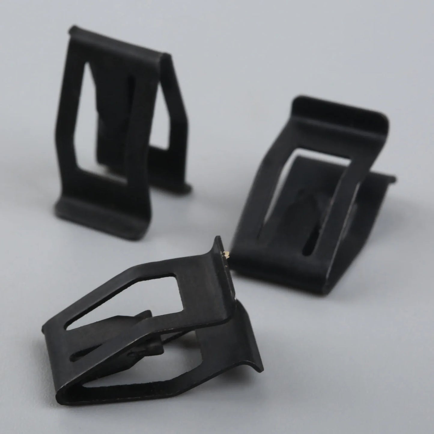 10Pcs Car Dashboard Trim Clips - Black Metal Rivet Fasteners for Ford, Mazda, Audi, Toyota