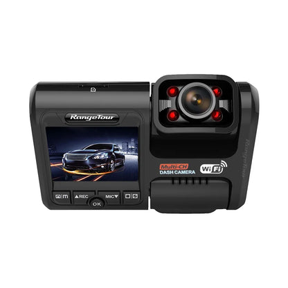 4K 2160P Dual Lens Car DVR – WIFI GPS Logger, Novatek 96663 Chip, Sony Sensor, Night Vision Dash Cam Recorder D30H
