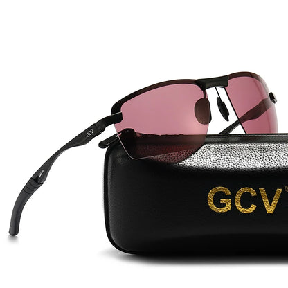 GCV Ultralight Polarized Sunglasses – Fashion Sports Eyewear for Men, Ideal for Driving, Fishing, Outdoor Travel, UV Protection Goggles