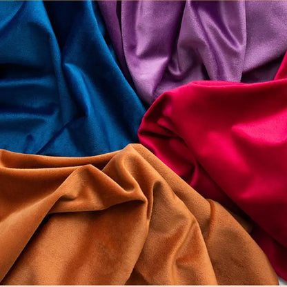 Solid Velvet Pillowcase – Red, Yellow, Blue, & Green Cushion for Sofa, Car, Living Room Home Decor, 45x45cm