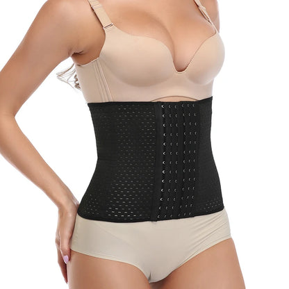 Plus Size XS-5XL Steel Boned Waist Trainer Corset for Women – Postpartum Shapewear Bustier Cinta Modeladora